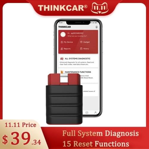 Thinkcar Thinkdriver OBD2 Automotive Scanner Bluetooth Professional Full System OBD 2 Scanner Diagnostic Tool PK Thinkdiag AP200