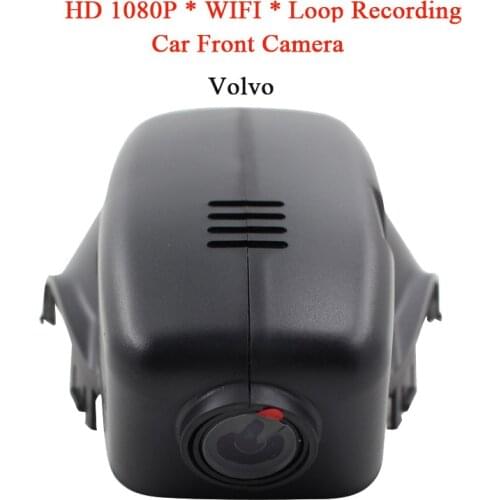 140 degree WIFI Waterproof HD 1080P Car DVR Camera Night Vision Front Camera For Volvo Monitor Recorder GPS Loop Recording