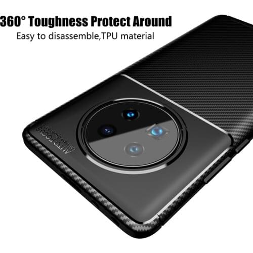 For Huawei Mate 40 Pro Case Soft Silicone TPU Anti-knock Bumper Matte Back Cover Mate40 Pro Plus Phone Case Huawei Mate 40 Pro