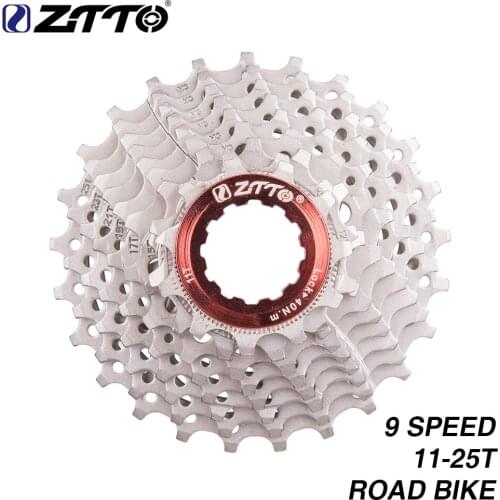 Road Bike 9 Speed Cassette 9 Velocidades 11-25T 9s 25T Freewheel Road Bicycle 18S 27S Speed Sprocket for 9v Sora 3300 3500 R3000