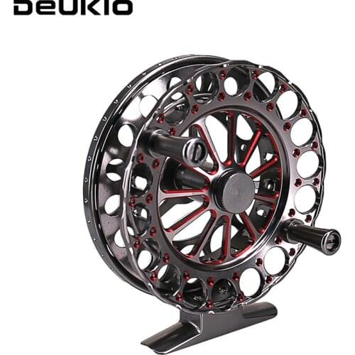 DUEKIO F90 Fish Reel Ultralight Metal Front Turn Fly Fishing Wheel 1:1 Fishing Goods Pesca NMB Bearing System Saltwater Reel