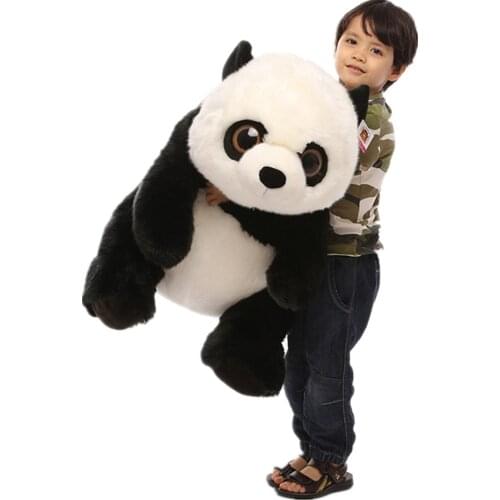 Fancytrader 24'' Pop Kawaii Plush Panda Toy Big Soft Stuffed Anime Panda Doll Gifts for Children 60cm 2 Sizes Available