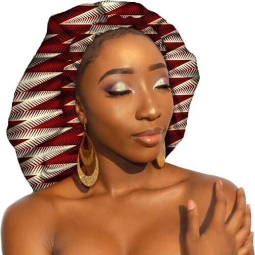 African Head Wraps for Women Headscarf High Quality African Wax Cotton Print Head Scarf African Traditional Bazin Rich Headwear