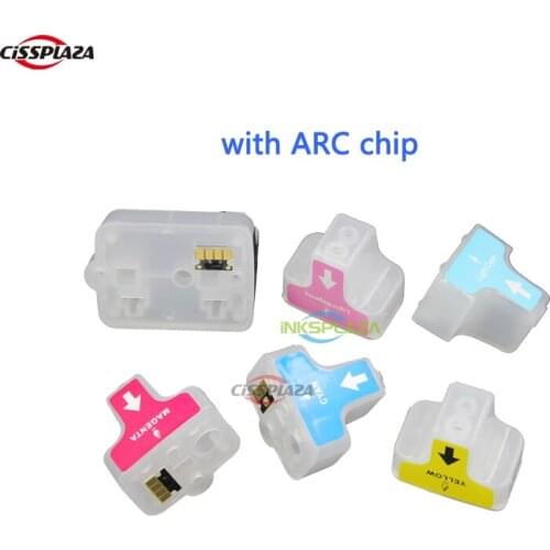 CISSPLAZA 10SETS Refillable ink Cartridge compatible For HP 363 C6183 C6185 C7150 C71853210/3210v/3210xi/3213/3310