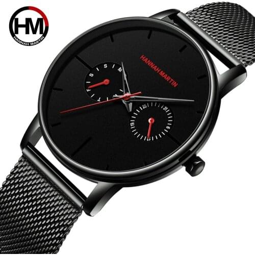2020 New Simple Classic Multi-function Business Casual Owl Waterproof Wristwatch Male Quartz Top Brand Luxury Watches For Men