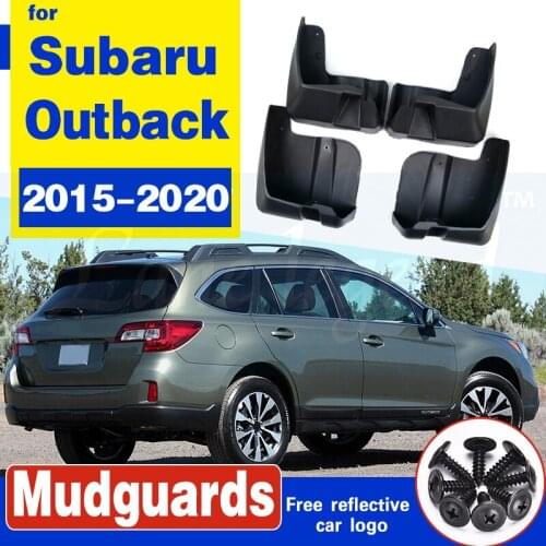Set Car Mud Flaps For Subaru Outback 2015-2020 Mudflaps Splash Guards Mud Flap Mudguards Fender Front Rear Styling 2016 2017