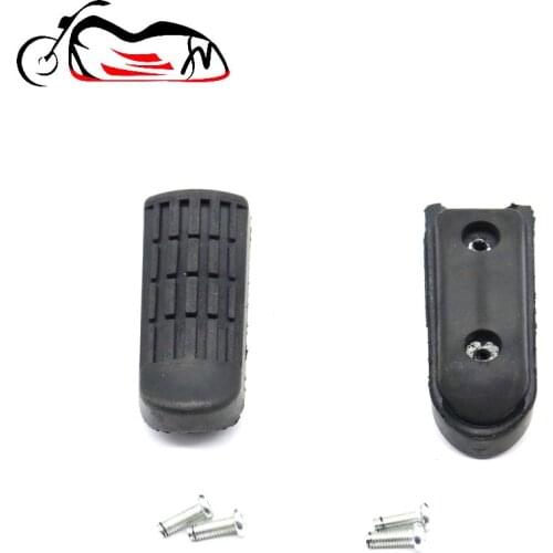 Front Foot Rest Peg Rubbers Footrest For HONDA CBF1000 CBF600/S CBF500 CB500/S CBF 500 600 1000 Motorcycle Nonslip Cover