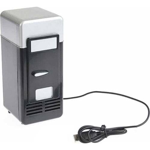 Portable Mini 780ml Fridge USB Powered Car Drink Cooler Home Desktop Boat Travel 425B