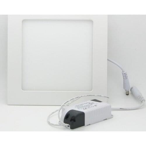 3W 4W 6W 9W 12W 15W 25W AC85~265V Cold white/warm white LED Ceiling LED Down light Square Panel Lights Bulb SMD2835 High quality