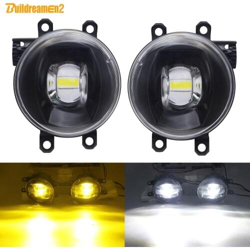 Fog Light Assembly DRL H11 Car Front Bumper LED Lens Fog Lamp Daytime Running Light 30W 8000LM 12V For Scion xA 2006