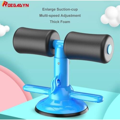 ROEGADYN Gym Abdominal Curlers Exerciser Detachable Sit-Ups Stand Assistant Suction Cup Fixed Abdominal Abdomen Fitness Ab Wheel