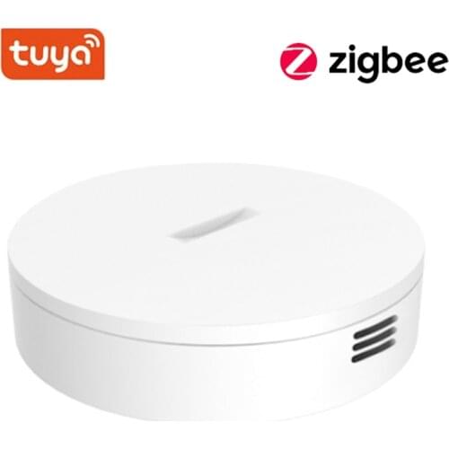 Tuya ZigBee 3.0 Smart Temperature And Humidity Sensor Battery Powered For Alexa Google Assistant Tuya Zigbee Hub Smart Home