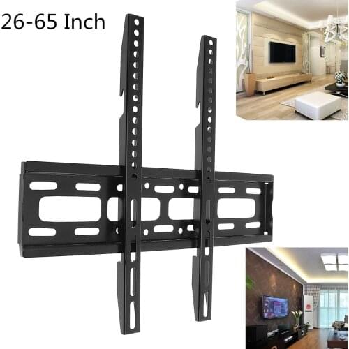 Universal Household 50KG TV Wall Mount Bracket Fixed Flat Panel TV Frame for 26-65 Inch LCD LED Monitor Flat Panel
