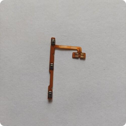 Wyieno For OPPO Power Switch On Off Volume Up Down Ribbon For Realme C2 C3 C11 C12 C15 Power Button Key Control Flex Cable