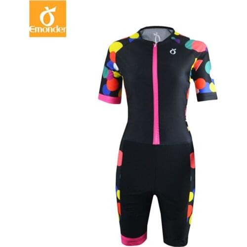 Women Cycling Jersey Short Sleeve Jumpsuit Triathlon Ropa Ciclismo Maillot Cycling Jerseys Skinsuit Bike Clothing