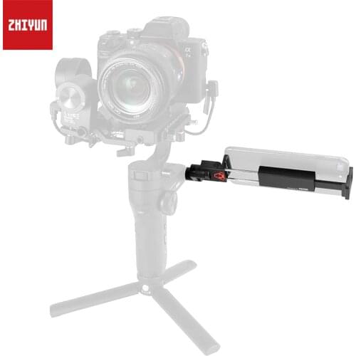 ZHIYUN Official Gimbal Handheld Stabilizer Clip Phone Holder with Crown Gear for Weebill Lab/Crane 3 Lab Stabilizer Accessories