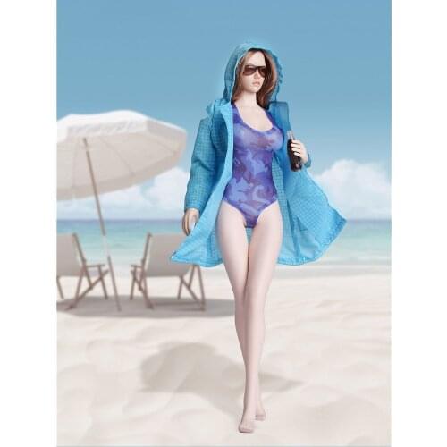 1/6 Soldier Fg045 Camouflage Swimsuit Sunscreen Suit Set 12-inch Doll Clothing Action Figure Model Toy Accessories In Stock