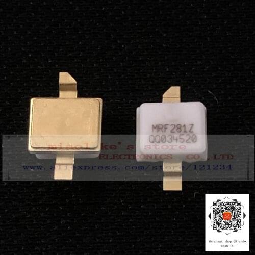 [1pcs-5pcs] MRF281Z MRF281ZR1 [RF Mosfet LDMOS 26V 25mA 1.93GHz 12.5dB 4W NI-200Z/CASE458C-03] 100%Original original transistor
