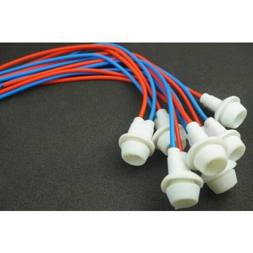 10 x Connectors Socket Bulb Light Harness PigTail T10 168 194 rubber wedge LED