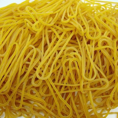 300pcs/bag high quality office supplies rubber band Oil-free and high temperature resistant high elastic cowhide band
