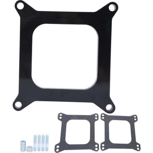 1/2in Phenolic Carburetor Spacer Open Center Style Replacement for Holley 4150/4160 Square Bore Carb
