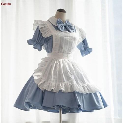 Anime Mermaid Melody Pichi Pichi Pitch Noel Cosplay Costume Maid Outfit Activity Party Role Play Clothing High-End Custom-Make