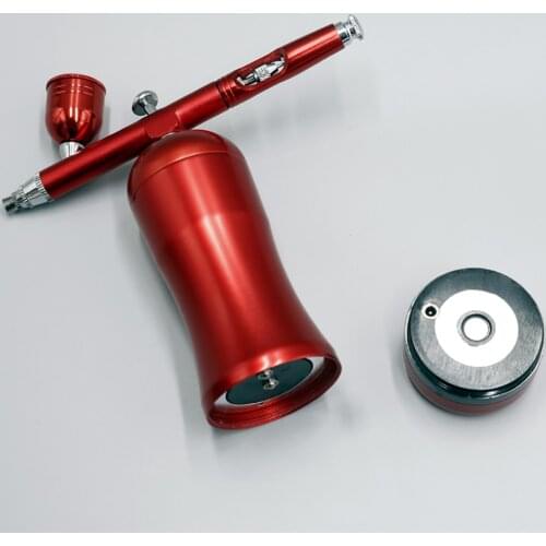 Auto Start Stop Replace Battery Airbrush Compressor Kit Model Spray Pen Beauty Cosmetics Makeup Salon Temporary Tattoo Airbrush