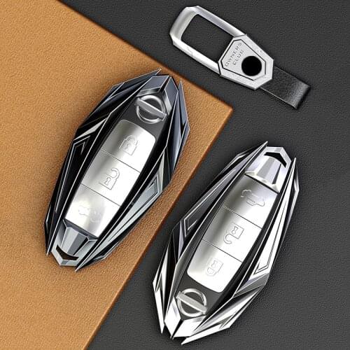 Zinc Alloy Car Key Case Cover Shell For Nissan Qashqai X-Trail kick Tiida Pathfinder Murano Note Juke Altima Sentra Car Styling