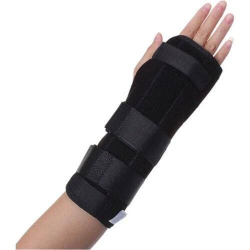 Black Wrist Brace Support Splint For Carpal Tunnel Arthritis Sport Sprain Pain Right Hand M