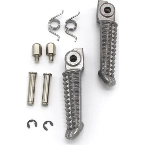 Front Footrest Foot pegs for Yamaha 5EB-27420/5SL-27461/2C0-27420 R /5MT-27410/5SL/2C0-27451-00/01 L R6/R6S YZF600 R6R RaceBase