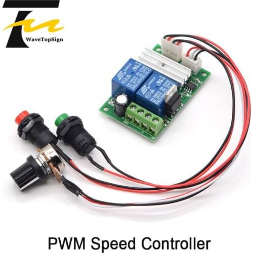 PWM Speed Controller DC Motor Digital Display 0~100% Adjustable Drive Module Input Voltage 6V-24V Current MAX 3A