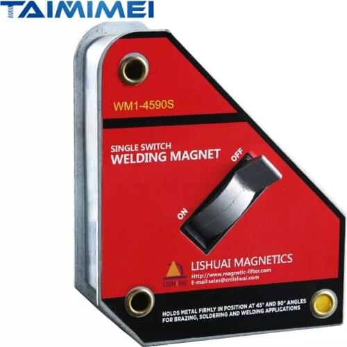 ALLSOME Single Switch Square Welding Magnet Holder