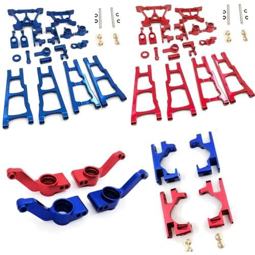 Aluminum Alloy Upgrade Part Kit for 1/10 Traxxas Slash 5807 Stampede 4x4 Rustler 4X4 RC Car Truck DIY Replacement