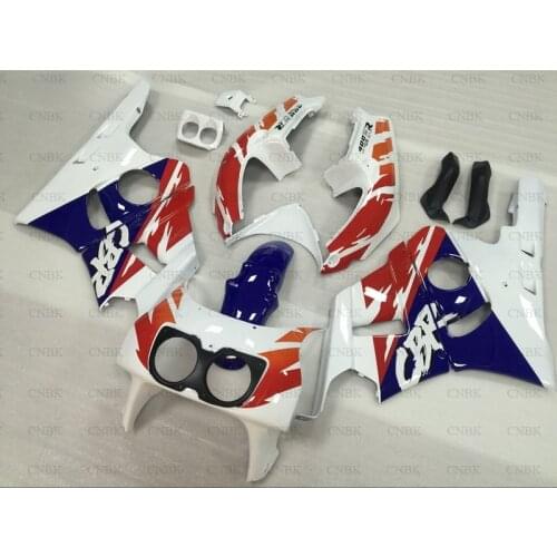Fairings for CBR400RR 98 99 CBR400RR Plastic Fairings 96 97 for Honda CBR400RR Fairing 1990 - 1999 MC29 White Red Blue