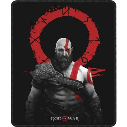 God Of War Kratos Game Creative Mouse Pad Lockedge MousePad Rubber PC Table Decoration Cover