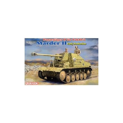 1/35 scale model Dragon 6769 Sd.Kfz.131 Mink 2 (PaK40 / 2) Self-anti-tank gun pre-type