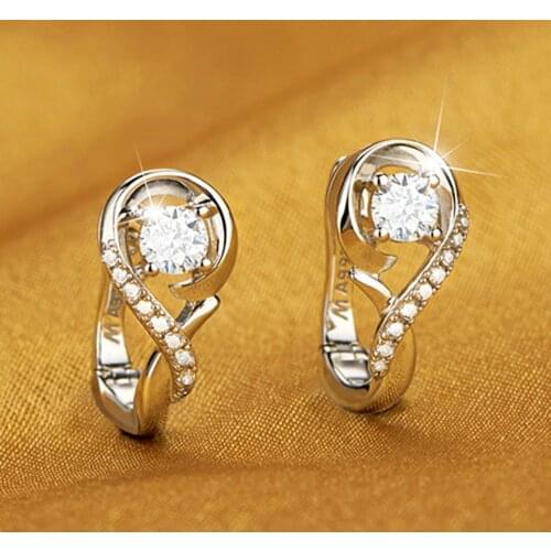 2021 Korean fashion classic plated copper Lefu earrings earrings earrings retro accessories for womens gifts