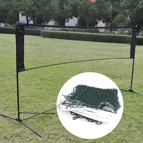 Full Size Standard Badminton Net Professional Shuttlecock Sports Training Game Outdoor Tennis Net Mesh Volleyball Net Exercise
