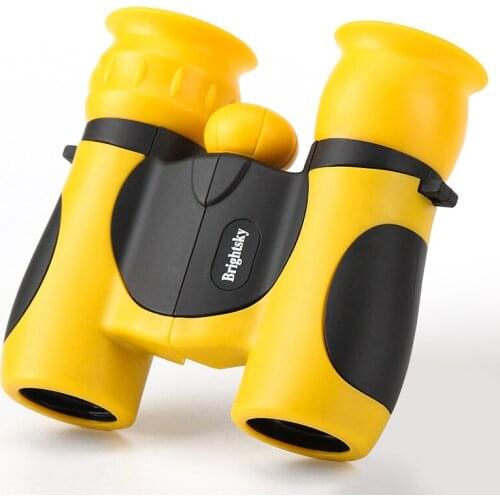 8x21 Zoom Telescope Kids Real Telescope Soft Silicone Binoculars For Students Girls Boys Birthday Gift Children Travel Telescope