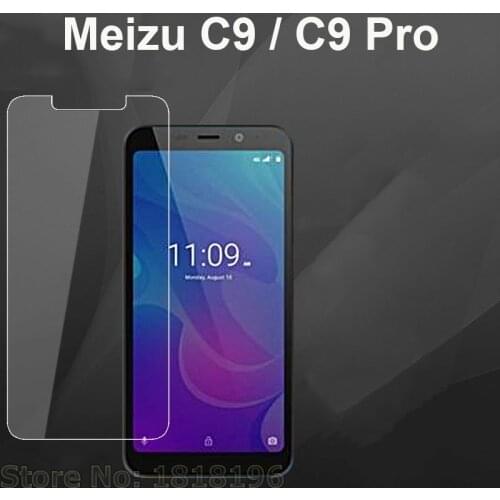 Ultra-thin Tempered Glass For MEIZU C9 PRO Cover Screen Protector 9H Toughened Mobile Phone Front film For MEIZU C9 Case Glass