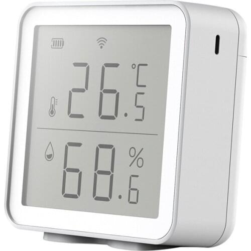 Smart Temperature Humidity Sensor WiFi Smart Temperature Humidity Meter Smart Home Linkage Wireless Thermometer Hygrometer