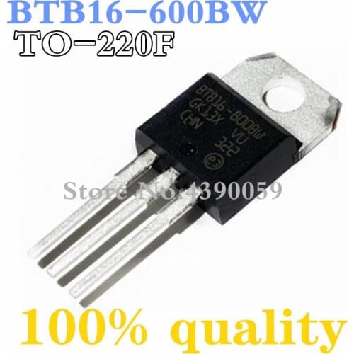 10pcs/lot BTB16-600BW BTB16600BW 16A 600 TO-220
