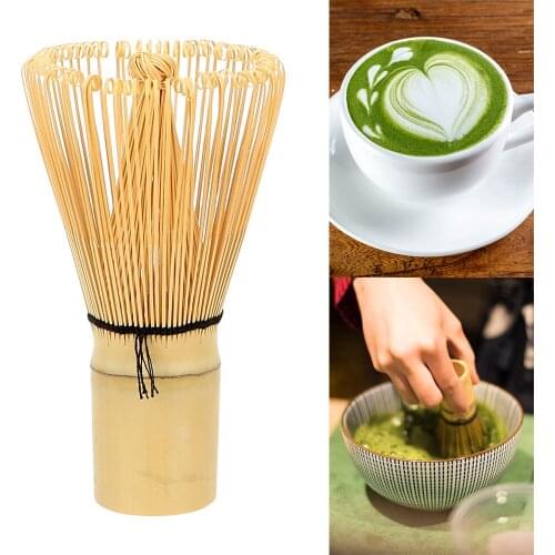 100 Matcha Green Tea Powder Whisk Japanese Ceremony Bamboo Chasen Tea Brush Teaware Tea Tool Kitchen Accessories