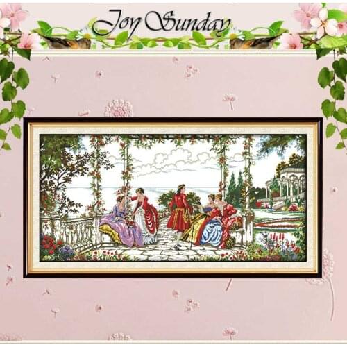 Aristocratic life Patterns Counted Cross Stitch 11CT 14CT Cross Stitch Set Wholesale Cross-stitch Kit Embroidery Needlework