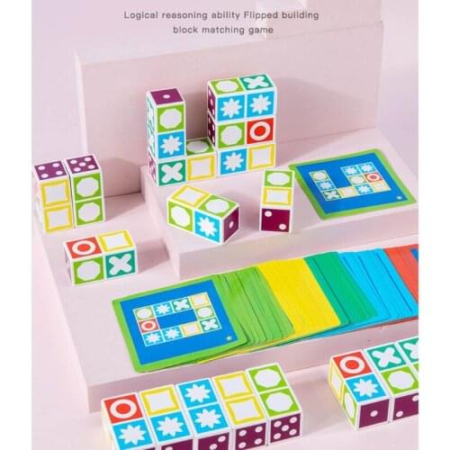 Children Interactive Supplies Educational Set Toys for Over 6 Year Old Kids Blocks Game Improve Intelligence Toys