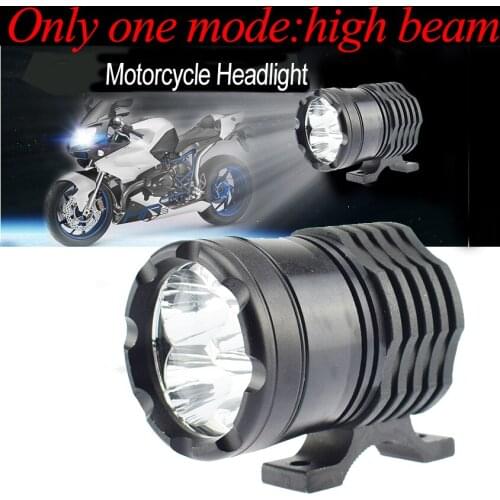 Motorcycle headlights 12v 40w LED moto only high beam Work lamp 6000k auxiliary lights Spotlight motorbike fog spot lamp