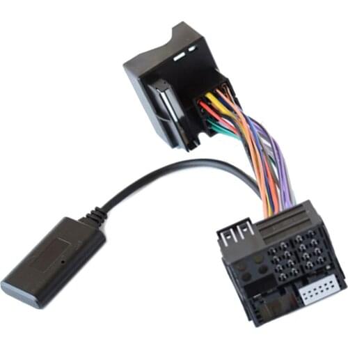 Cable Bluetooth Aux Cable Plug Adapter 12-Pin Accessory For BMW E60 E63 E64 E61 E62 CD
