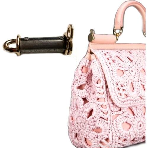 Metal Bag Side Clip Buckles Handbag Strap Clasp Screw Handles Chain Hook Connector Bag Hanger Hardware Accessories