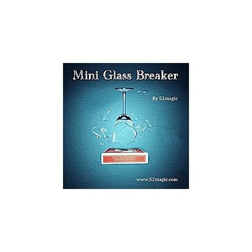 Mini Glass Breaker Comedy Stage Magia Illusions Magic Tricks Gimmick Magia Device Props Accessories Glass Breaking Magicians