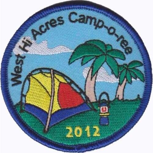 Camping Embroidery Patch Factory Direct Sales OEM Services and Competitive Price Welcome Customer Design MOQ50pcs free shipping